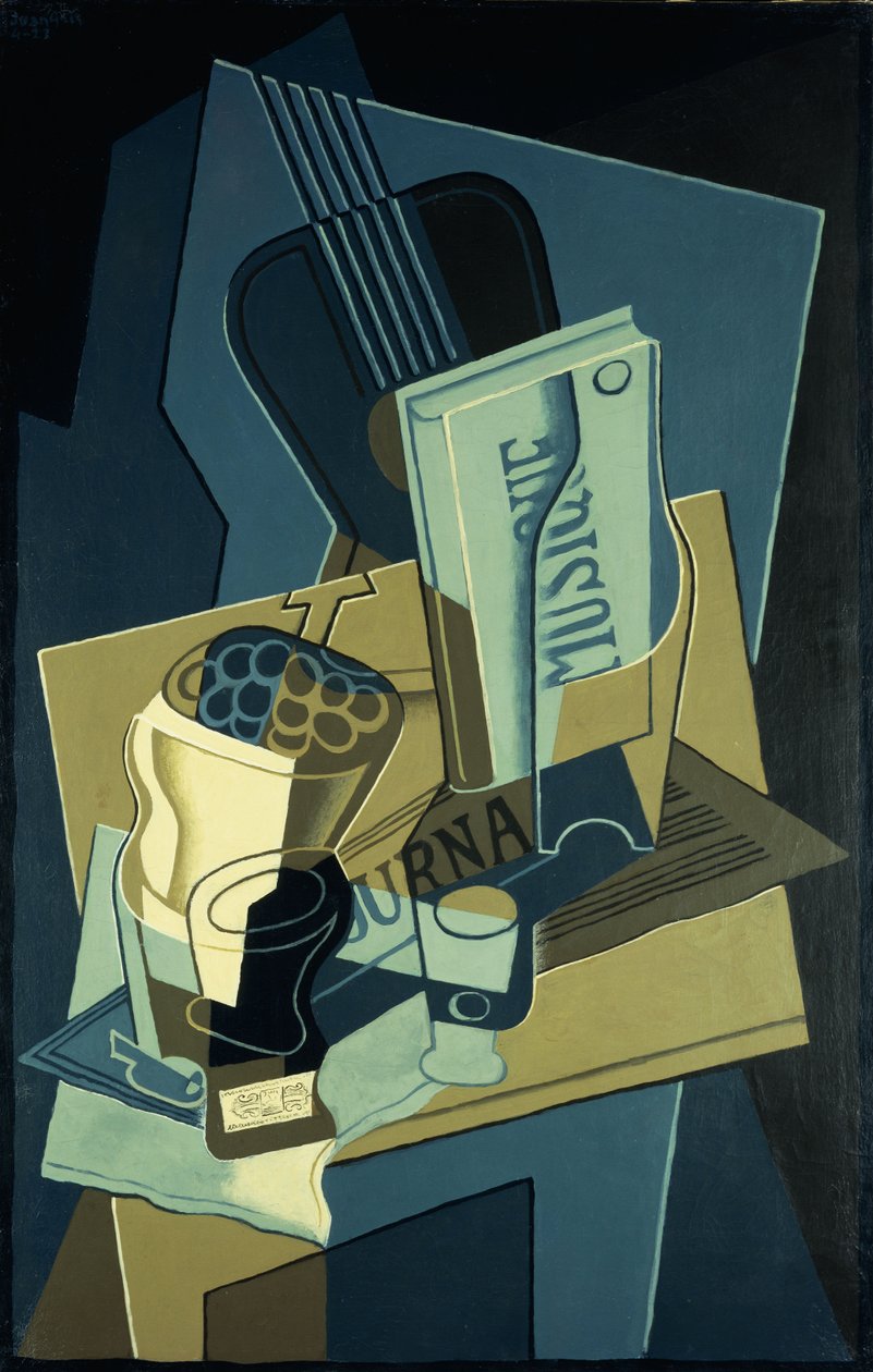 Musikbuch, 1922 von Juan Gris