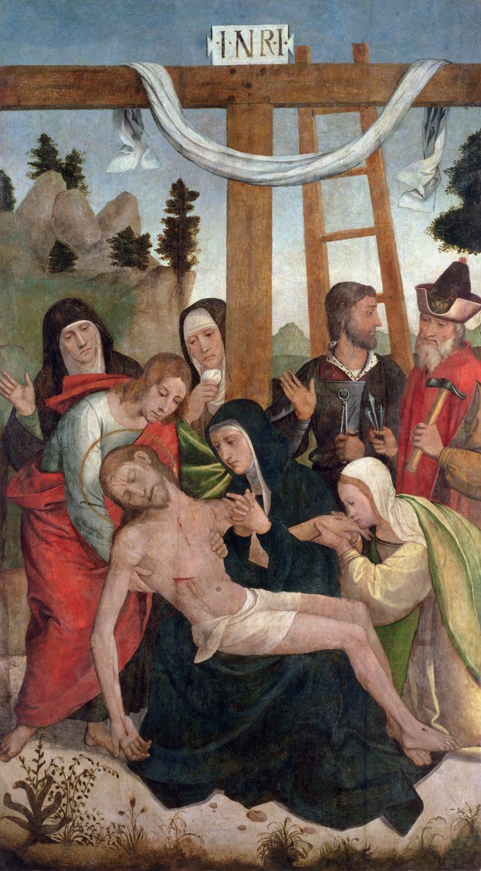 Die Kreuzabnahme von Juan de Borgoña