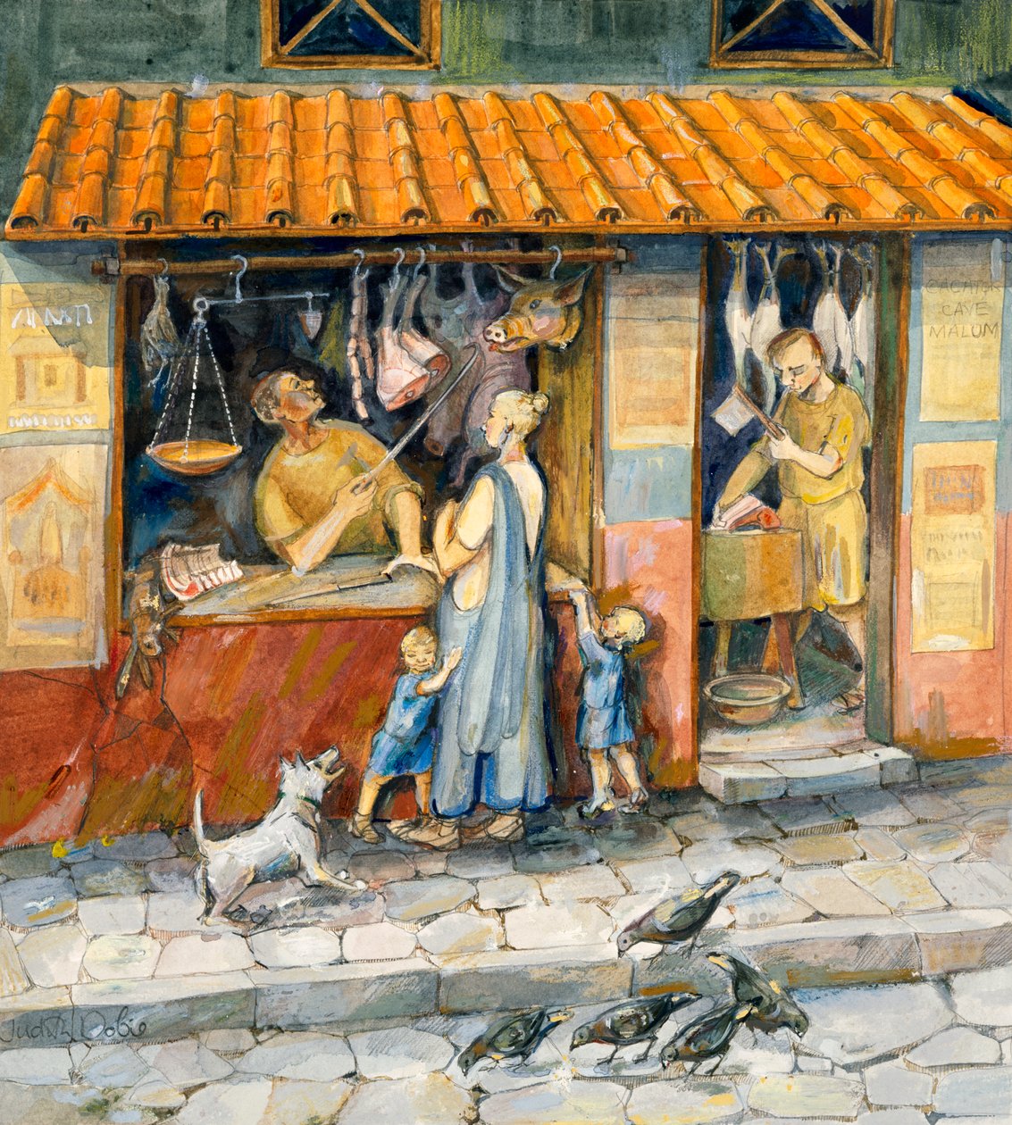 Im Metzgerladen von Judith Dobie