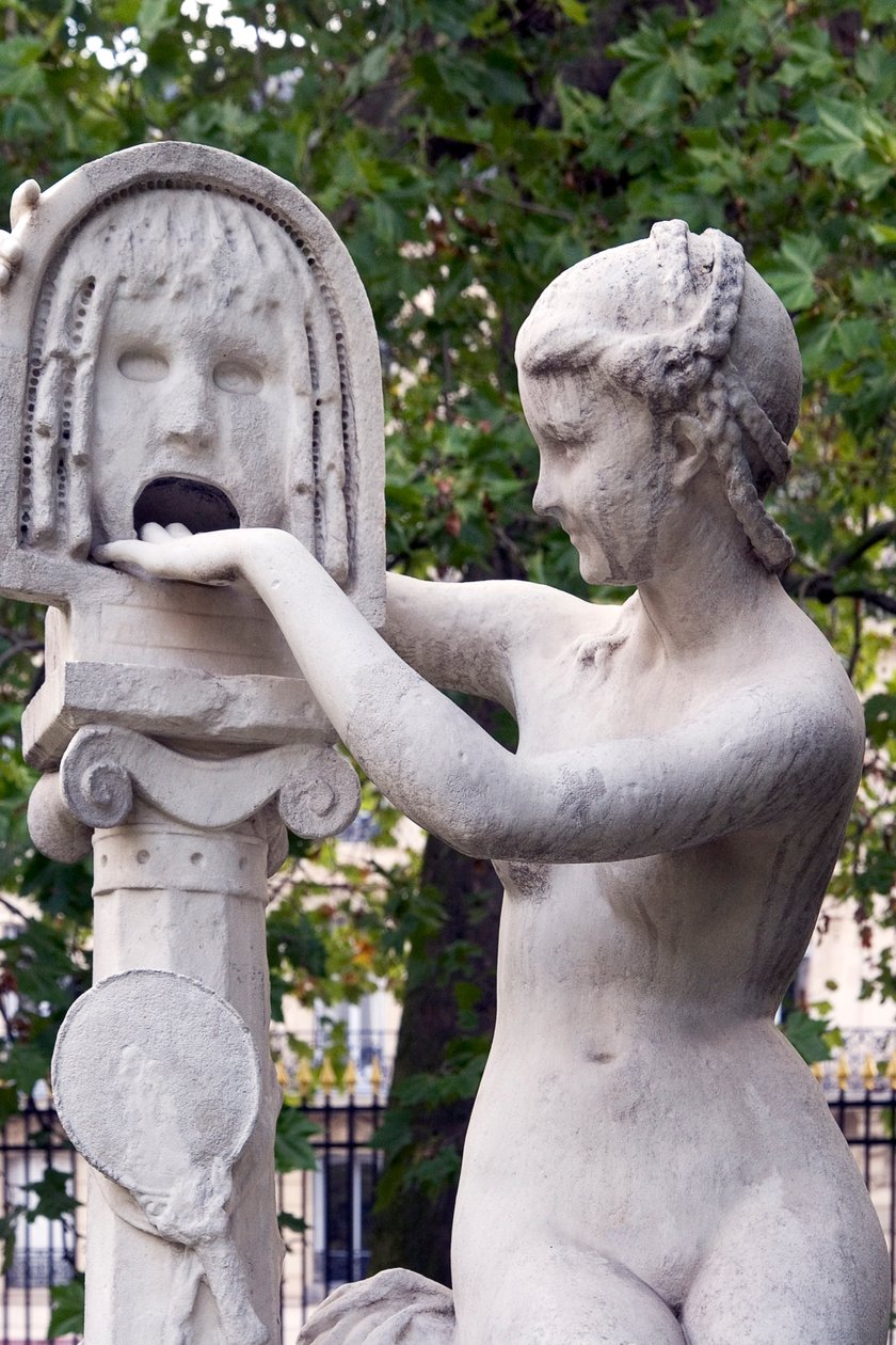 La Bocca di Verita (Der Mund der Wahrheit), 1871 von Jules Blanchard