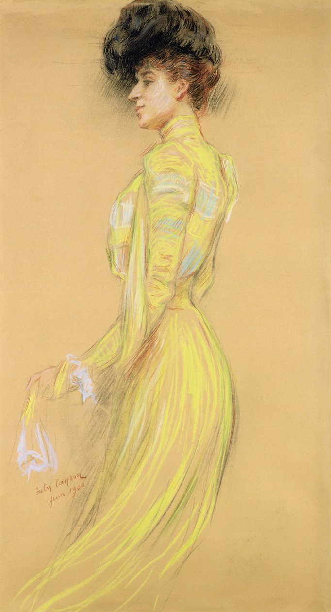 Berthe Cerny (1868-1940) Juni 1900 von Jules Cayron