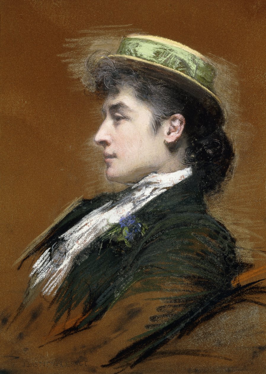 Porträt von Mme. Lebegue von Jules Bastien Lepage