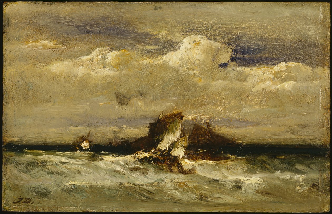 Meereslandschaft, ca. 1868-81 von Jules Dupré
