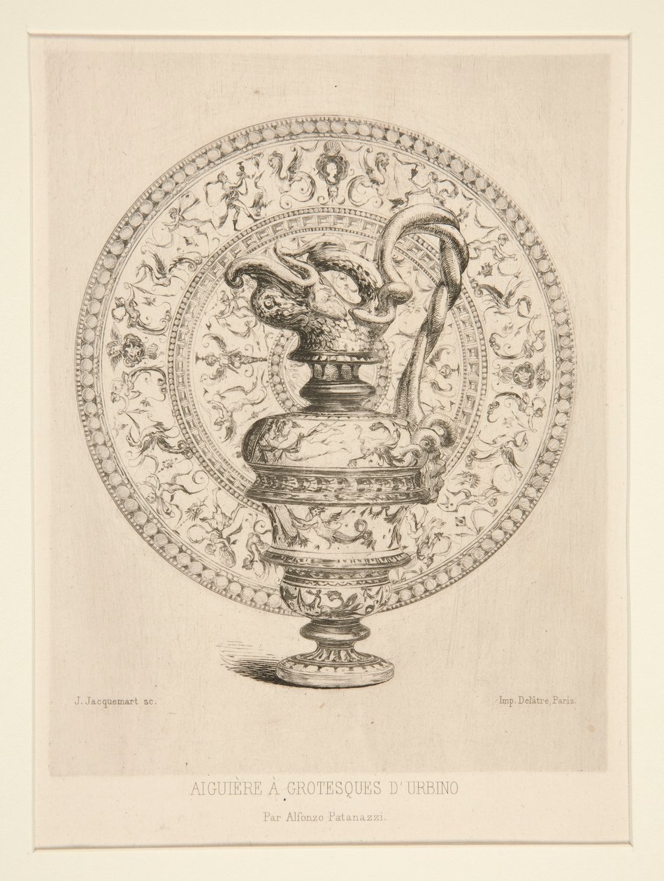 Aiguiere a Grotesques d von Jules Ferdinand Jacquemart