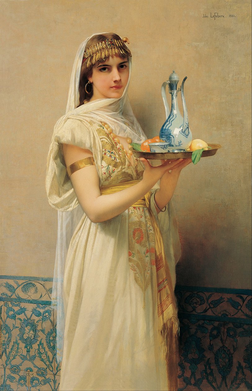 Diener, 1880 von Jules Joseph Lefebvre