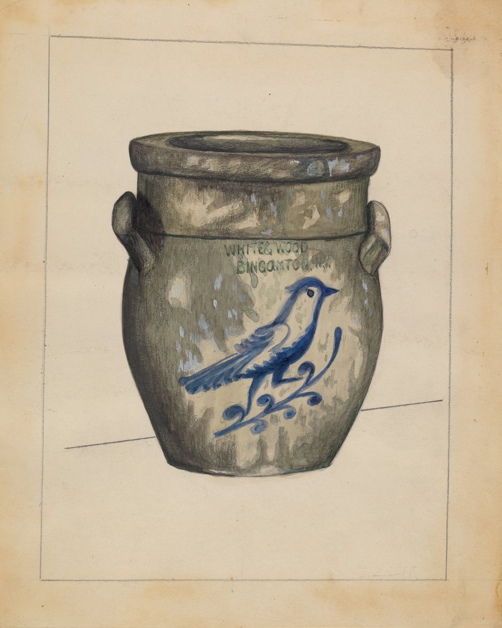 Krug, ca. 1936 von Jules Lefevere
