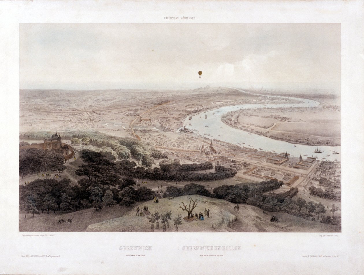 Greenwich, London von Jules Louis Arnout