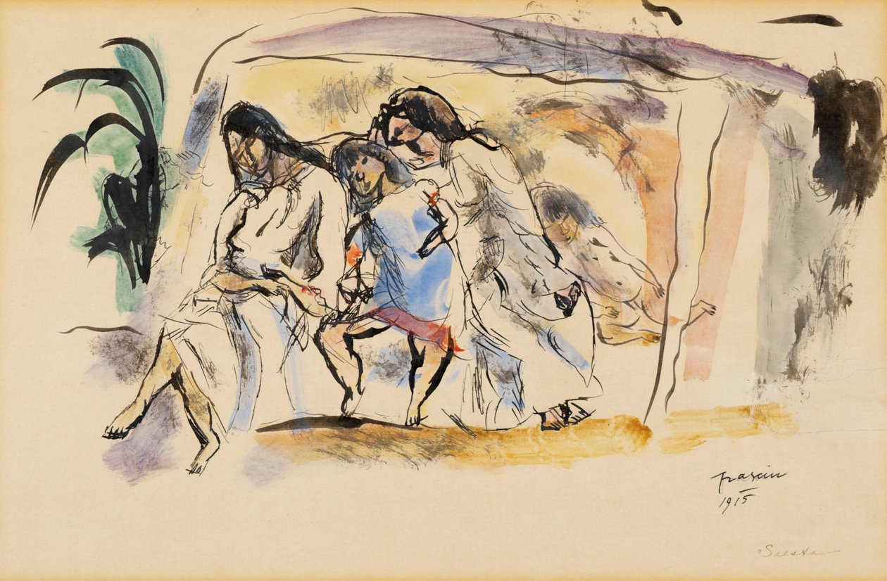 Siesta von Jules Pascin