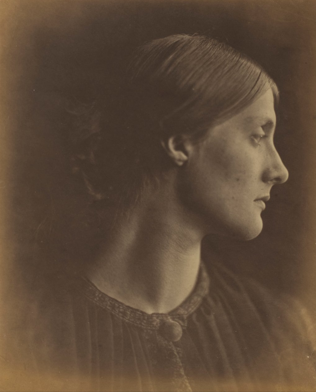 Mrs. Herbert Duckworth (geb. Julia Jackson) von Julia Margaret Cameron