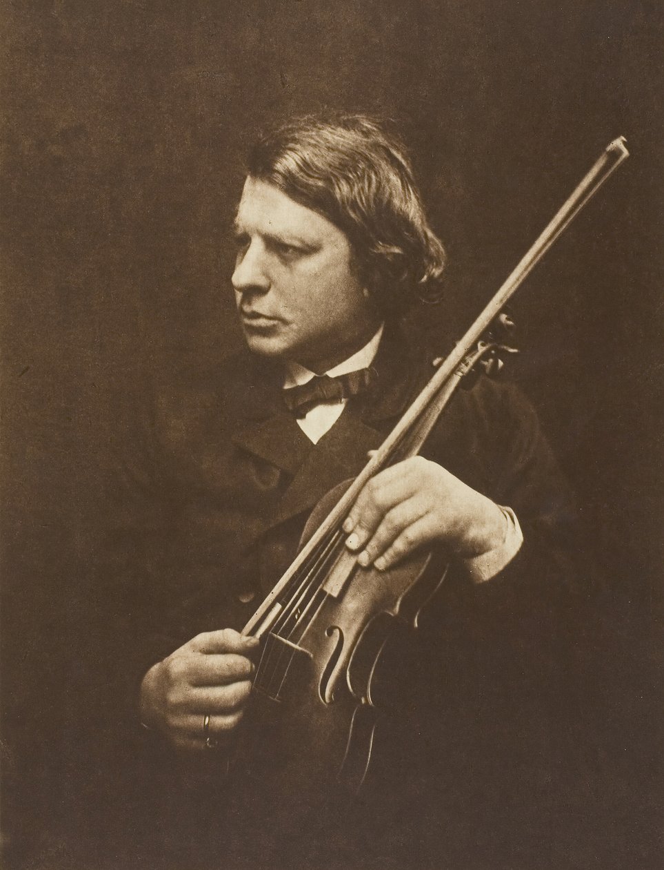 Herr Joseph Joachim, 1868, gedruckt 1875 von Julia Margaret Cameron