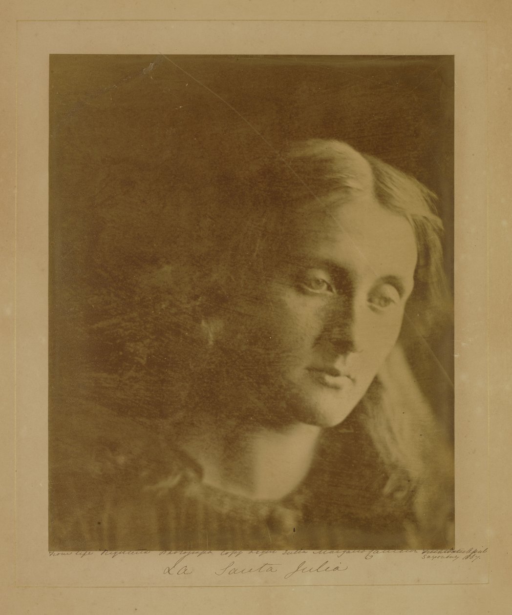 La Santa Julia von Julia Margaret Cameron