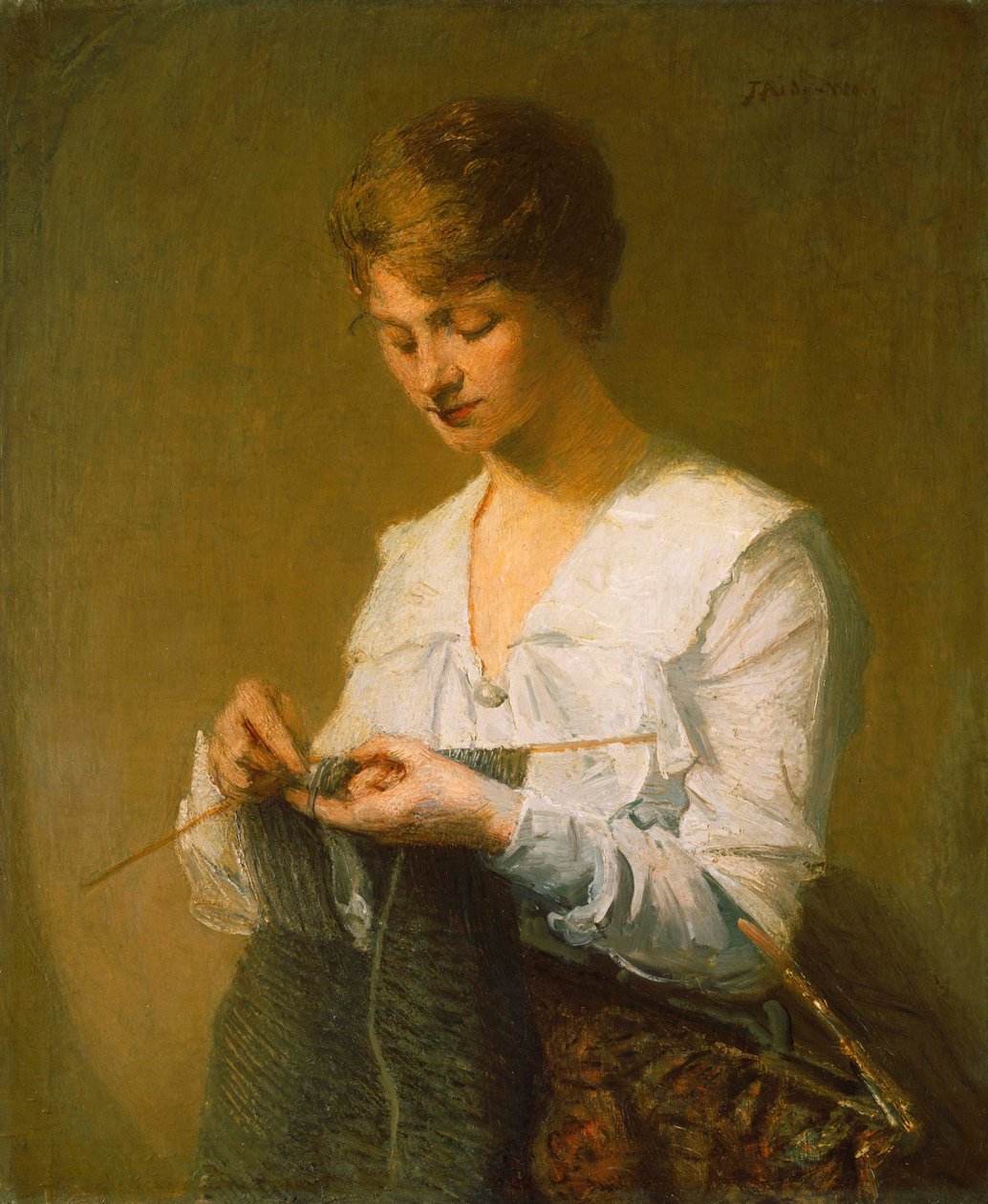Stricken für Soldaten von Julian Alden Weir