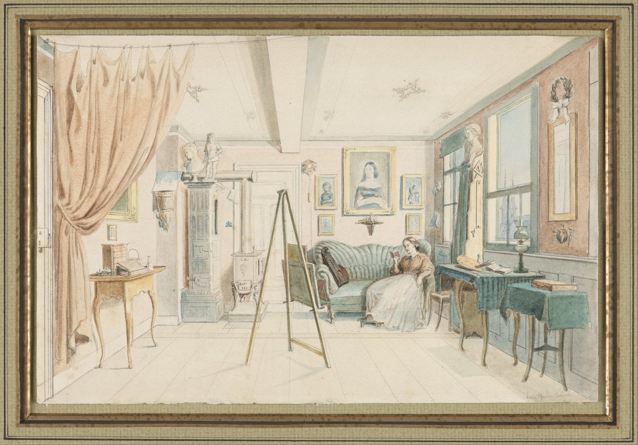 Ein Künstleratelier von Julie Bayer