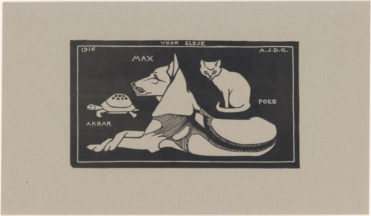 Akbar, Max, Katze von Julie de Graag