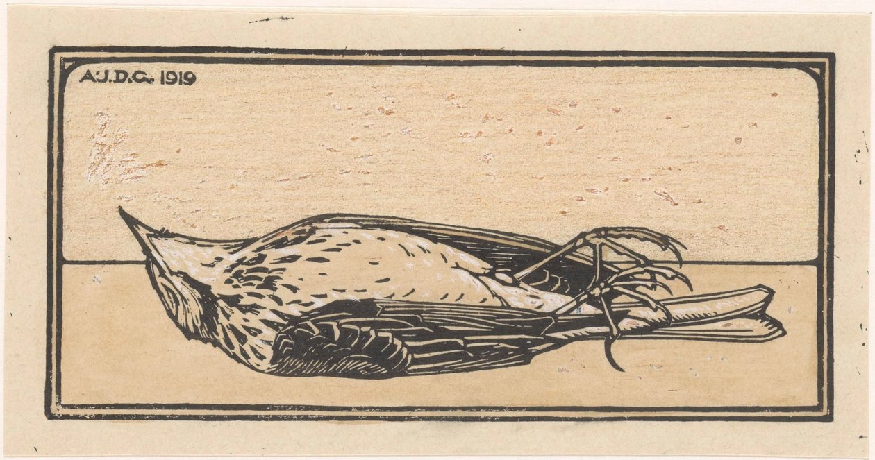 Toter Vogel von Julie de Graag