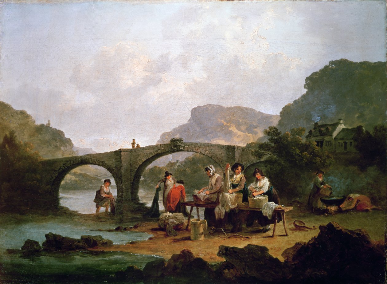 Die Klatschbasen von Julius Caesar Ibbetson