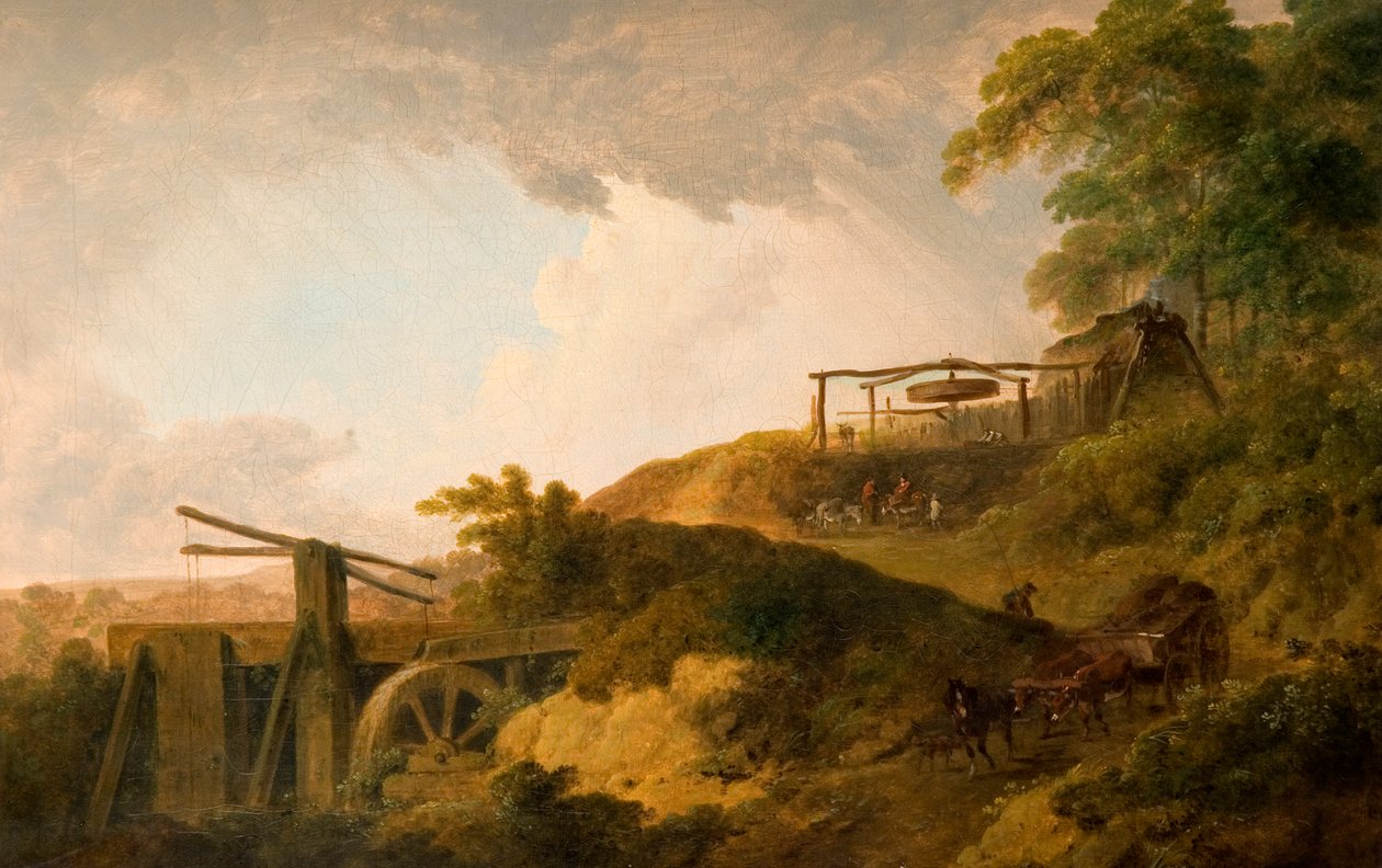 Das Wasserrad von Julius Caesar Ibbetson