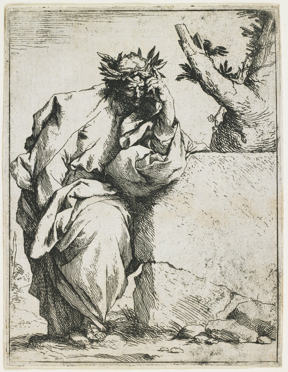 Der Dichter, ca. 1620-1621 von Jusepe de Ribera