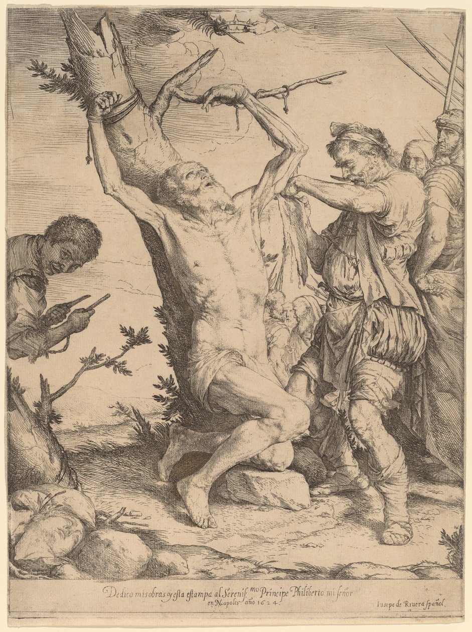 Das Martyrium des Heiligen Bartholomäus von Jusepe de Ribera