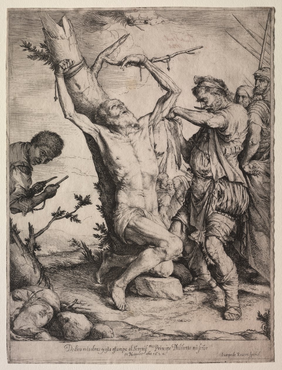 Das Martyrium des heiligen Bartholomäus von Jusepe de Ribera