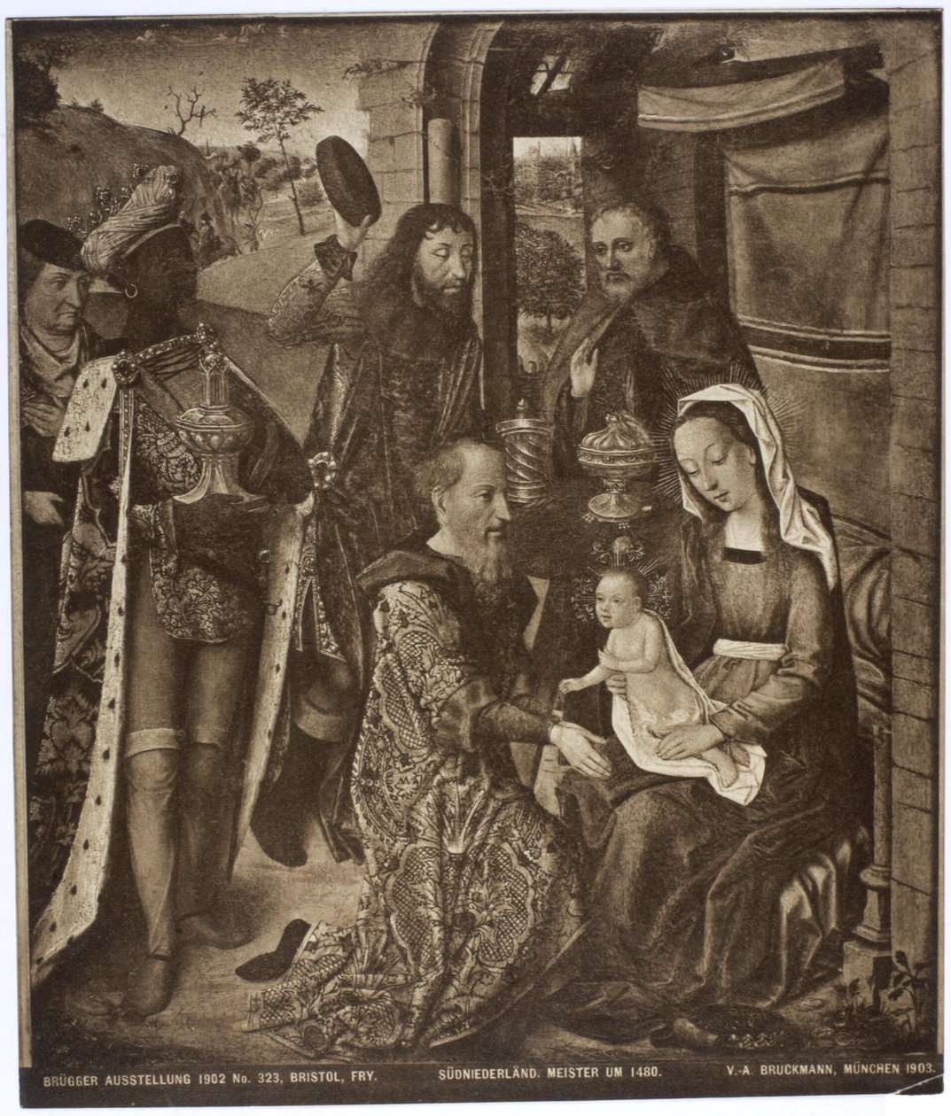Anbetung der Könige von Justus van Gent