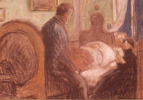 Odon im hohen Fieber, 1901 von József Rippl Rónai