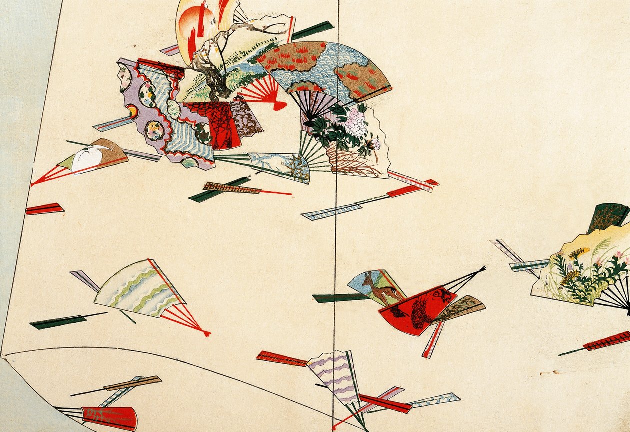 Studie für Kimono von Kaigai Tennen