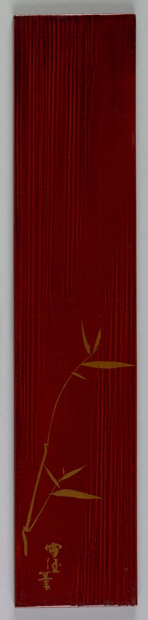 Gedichtkartenbox-Deckel, 1868-1912 von Kamisaka Sekka