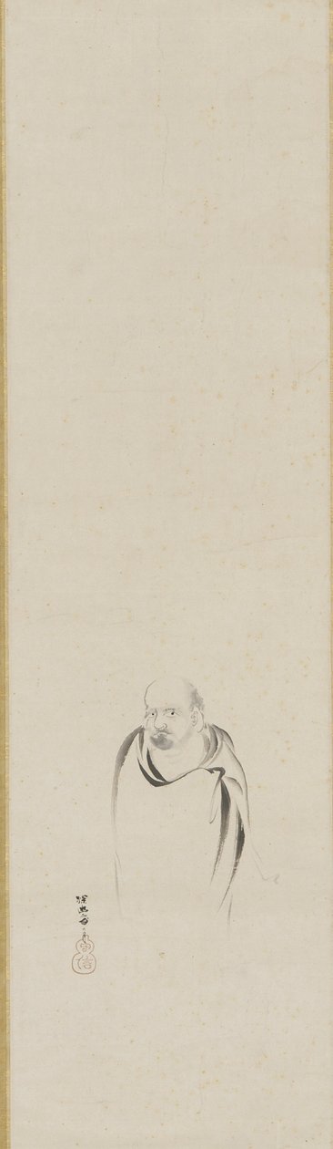 Bodhidharma, Edo-Periode von Kanō Tan’yū