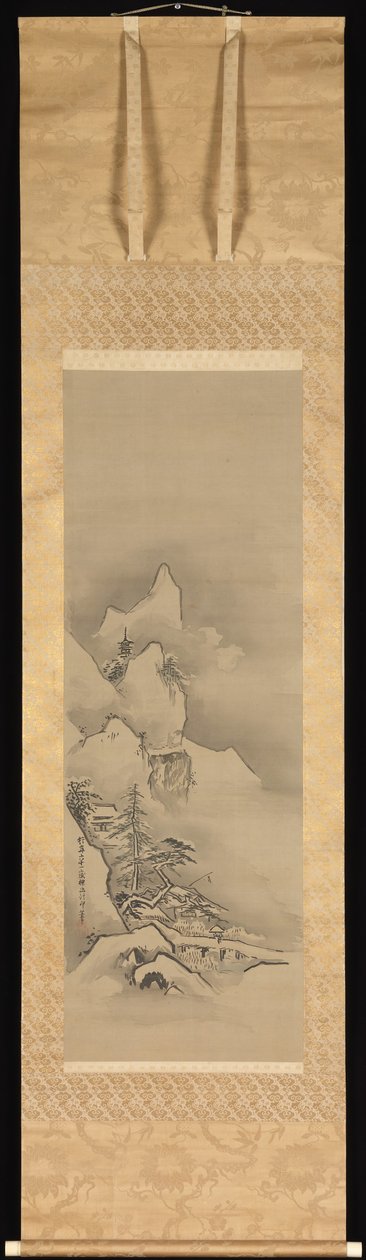 Winterlandschaft, 1662 von Kanō Tan’yū