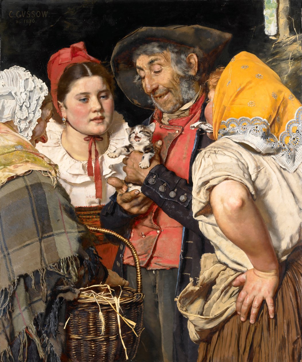 Alter Manns Schatz (Das Kätzchen) von Karl Gussow