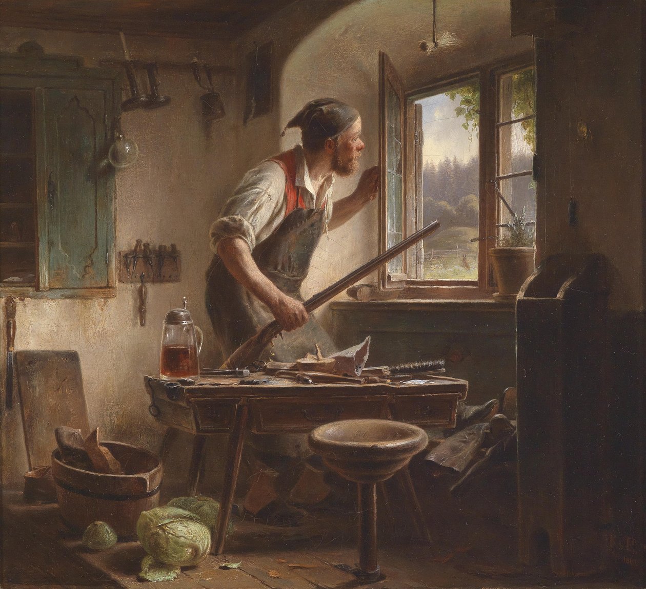 Der wachsame Schuster von Karl Von Enhuber