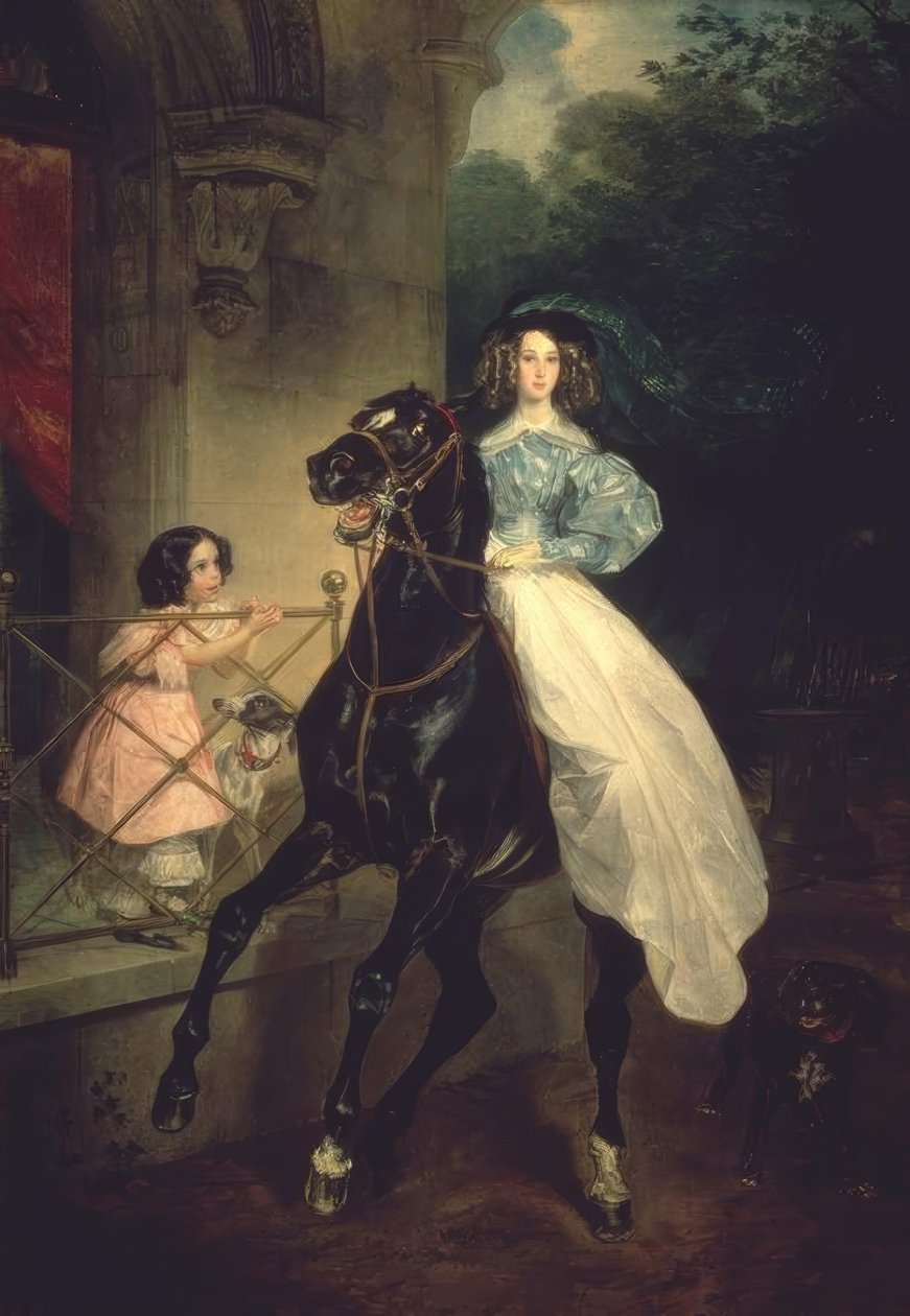 Reiterin von Karl Pavlovich Bryullov