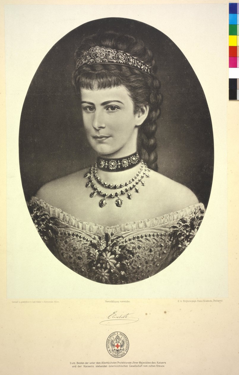 Kaiserin von Österreich Elisabeth von Karl Ritter Von Kobierski