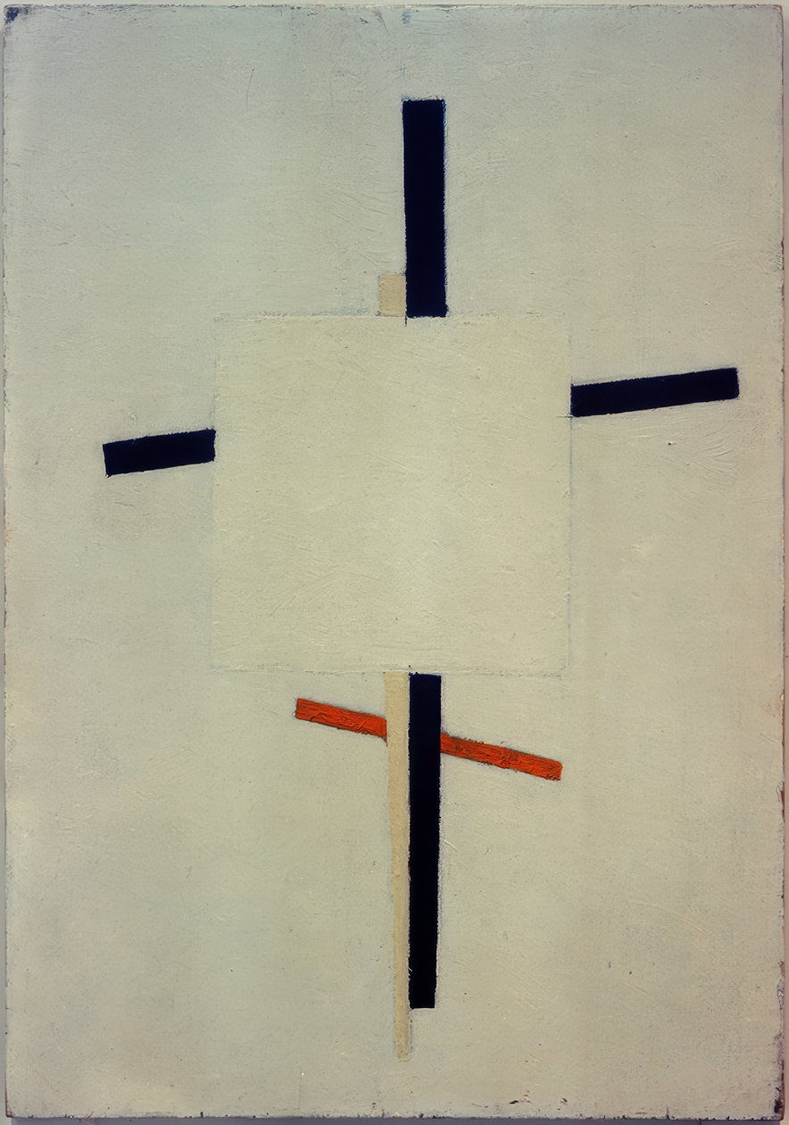 Suprematismus des Geistes von Kazimir Severinovich Malevich