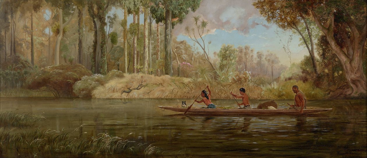 Waikato River von Kennett Watkins