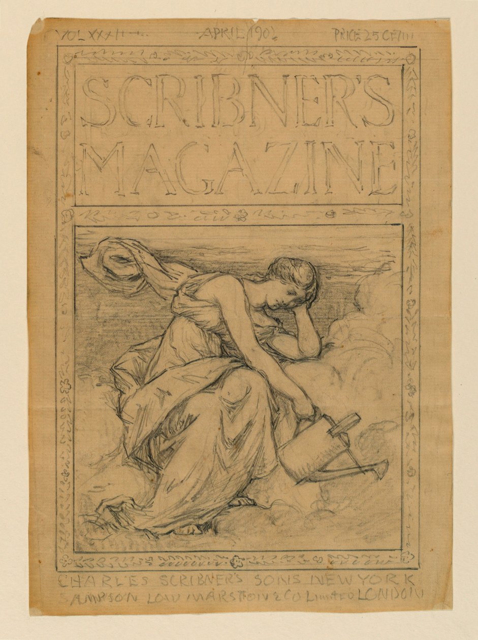 Entwurf für Magazin-Cover, Scribner