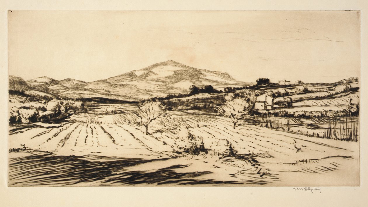 St. Cyr Landschaft von Kerr Eby