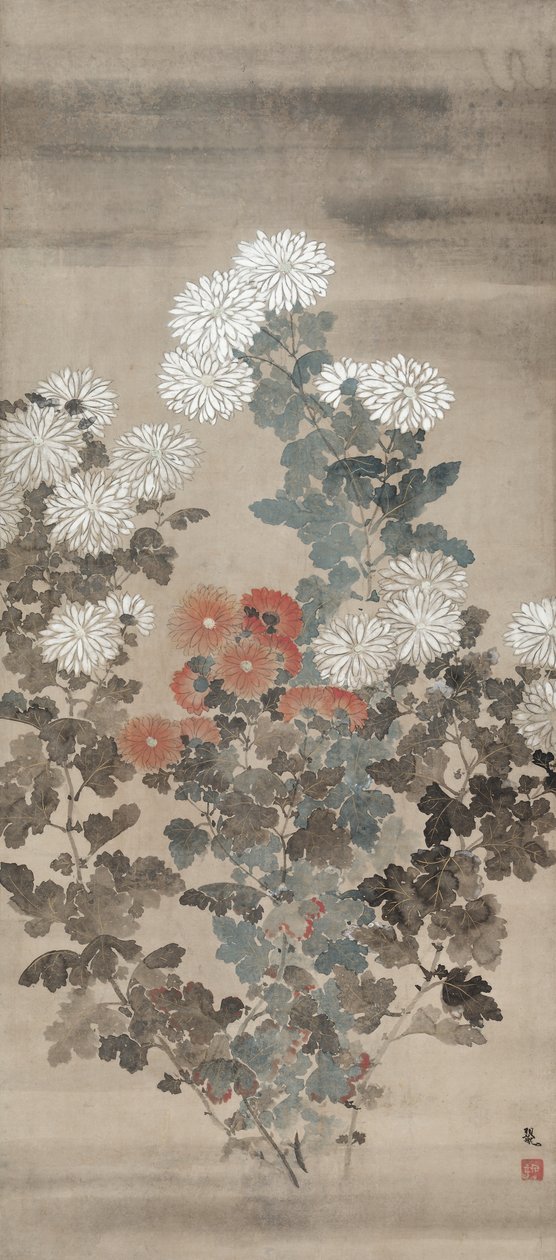 Chrysanthemen von Kitagawa Sosetsu