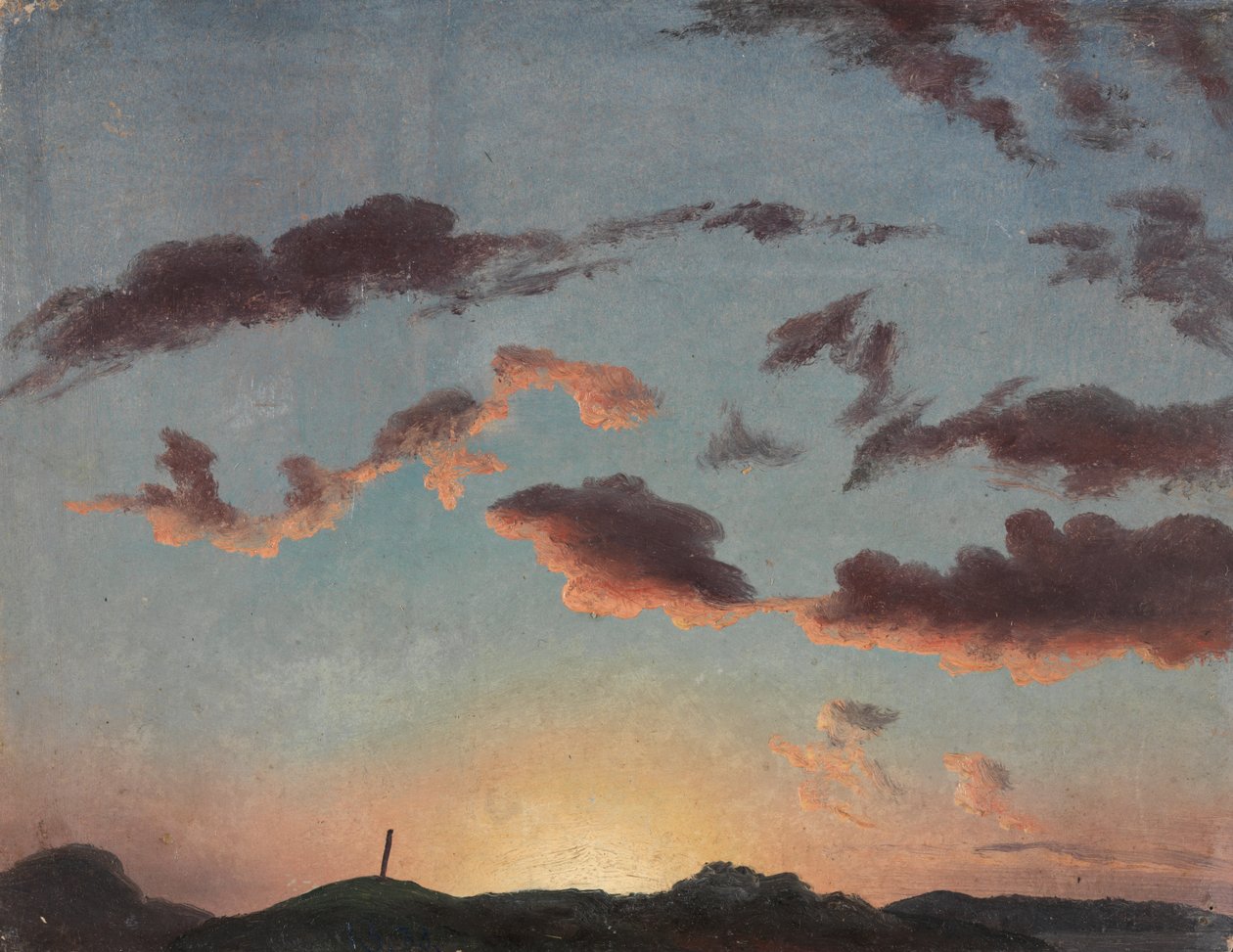 Wolkenstudie von Knud Baade