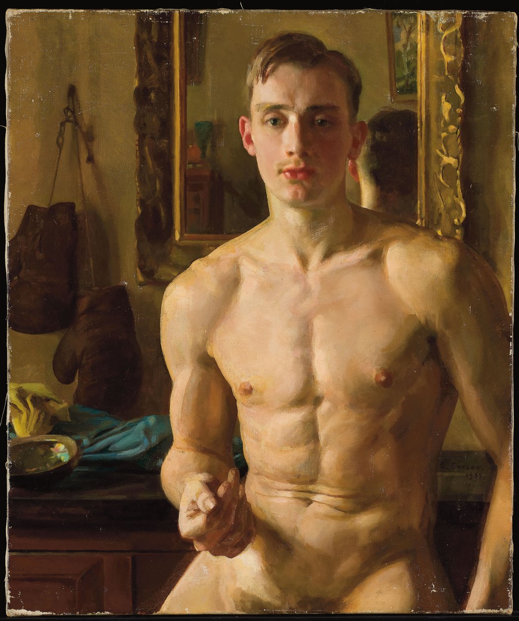 Der Boxer von Konstantin Andreevic Somov