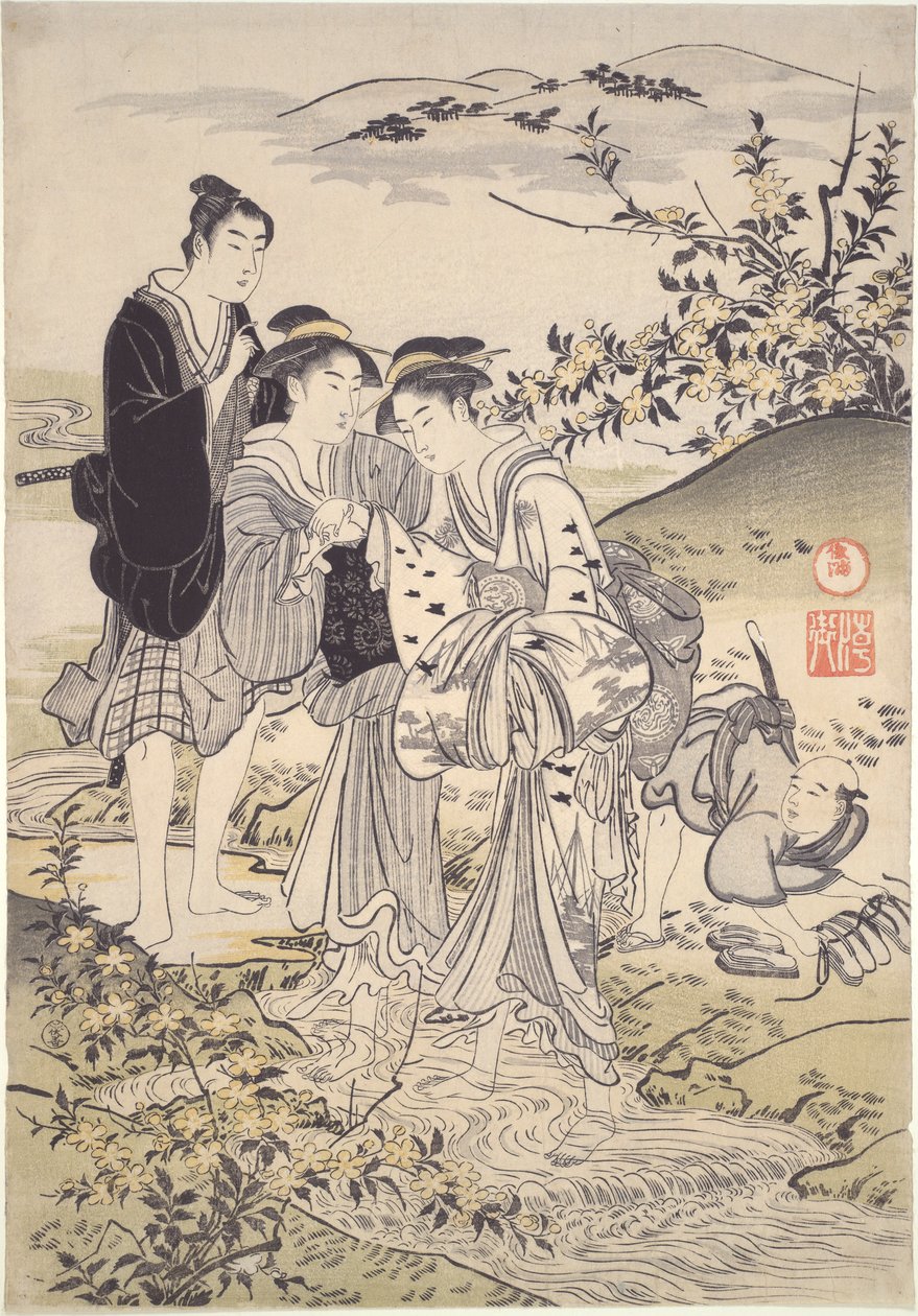 Hagi Tamagawa von Kubo Shunman