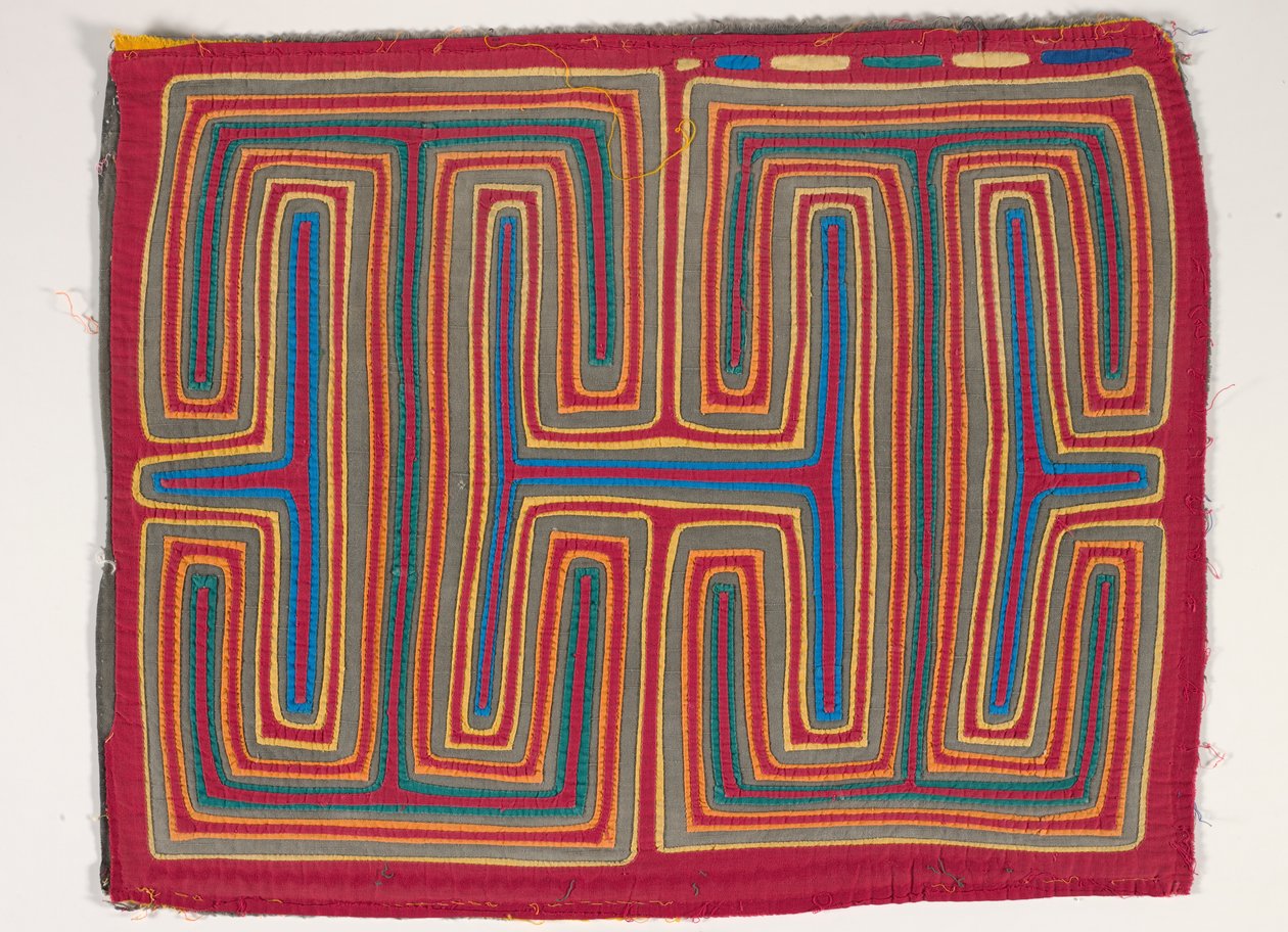 Hemdplatte (Mola), ca. 1950 von Kuna Indian Culture