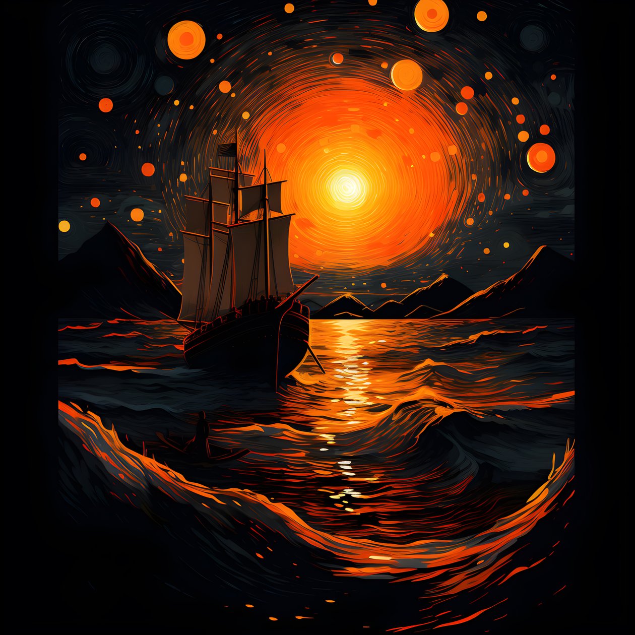 Das Kreuzfahrtschiff von Kurt Heppke