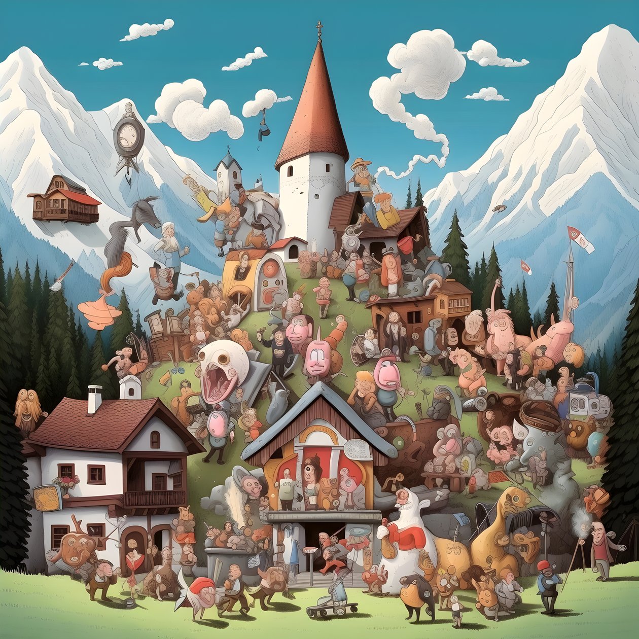 Österreich, Zeichentrickfilm 3 von Kurt Heppke