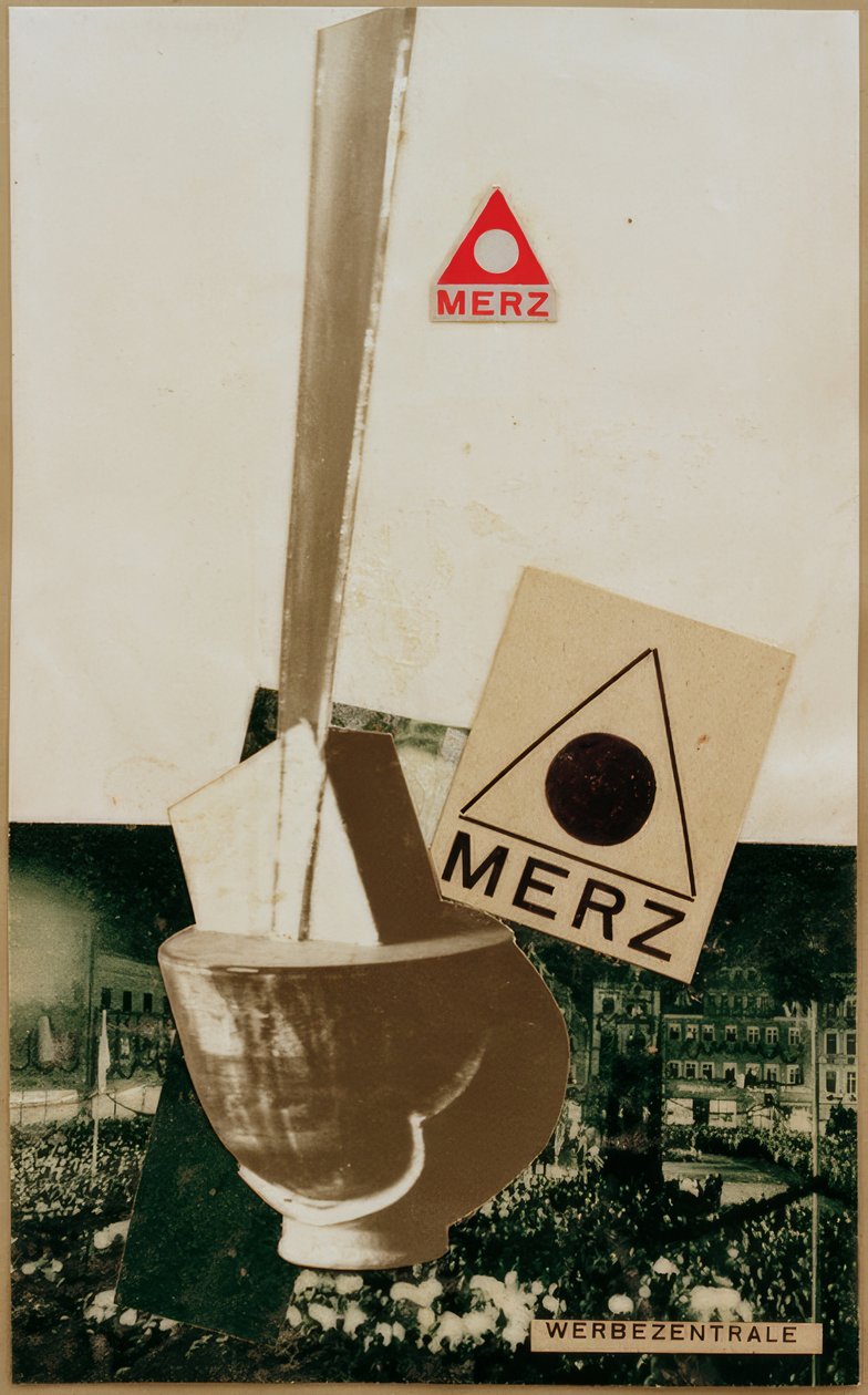 MERZ-WERBEZENTRALE von Kurt Schwitters