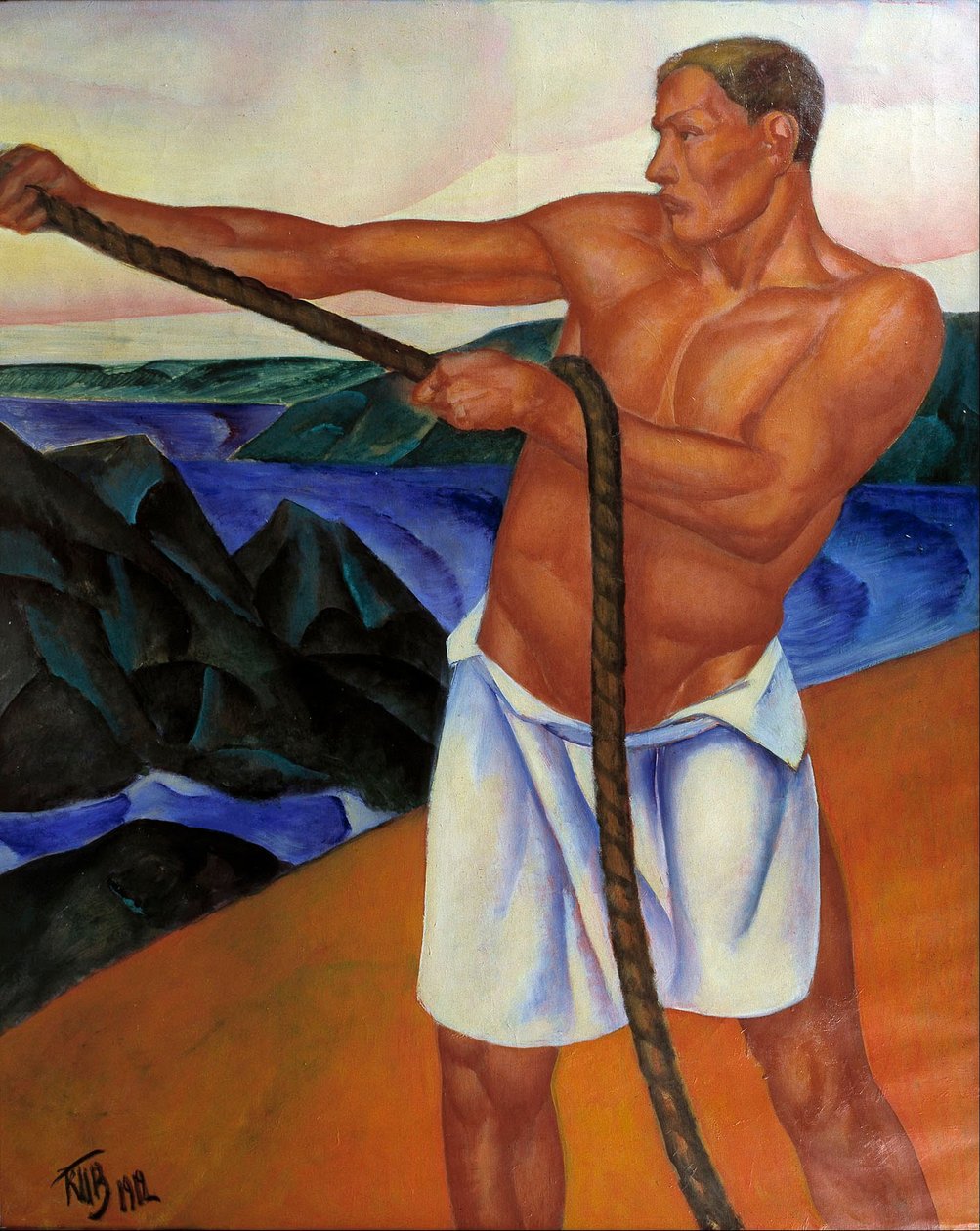 Der Arbeiter von Kuzma Petrov Vodkin