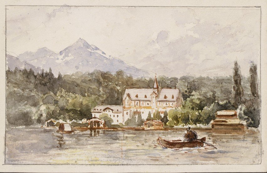 Bled-Hotel Mallner von Ladislav Benesch