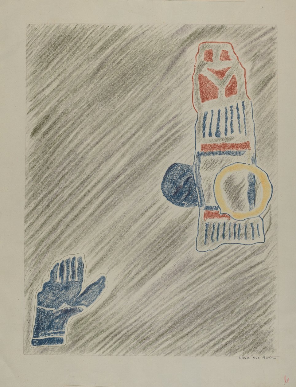 Petroglyphe von Lala Eve Rivol