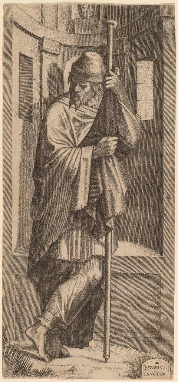 Heiliger Jakobus der Ältere von Lambert Suavius